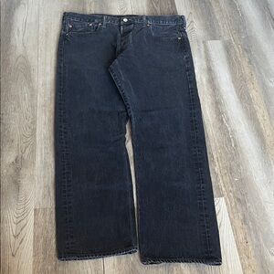 Levi's Men's Straight Black Jeans